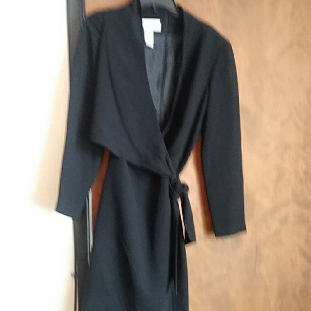 Black cocktail dress